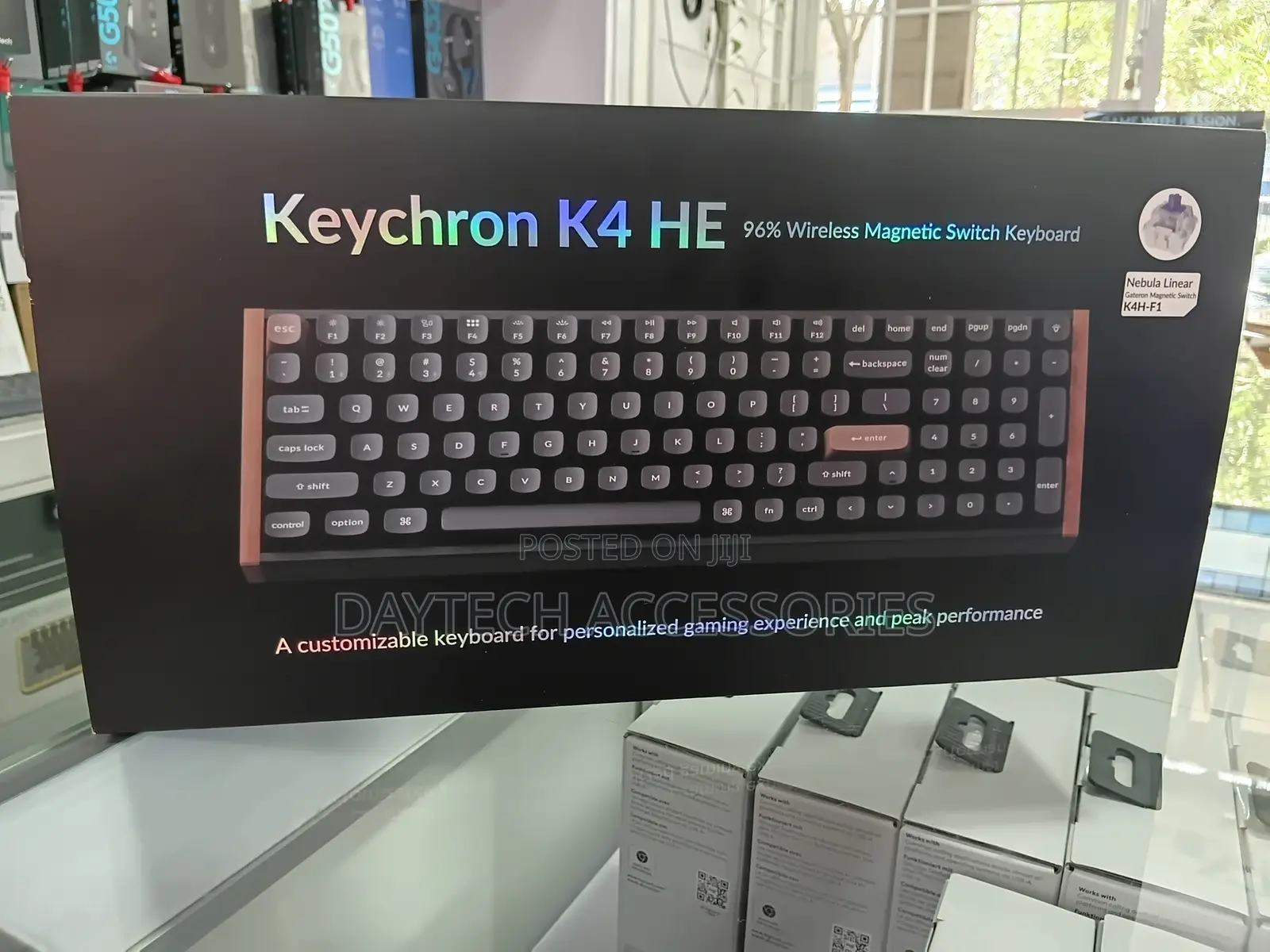 Keychron He Wireless Magnetic Switch Custom Keyboard
