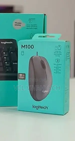 Logitech M100 Wired Mouse for Computers and Laptops