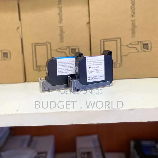 Black 42ml Ink Cartridge for Handheld Inkjet Coding Printer