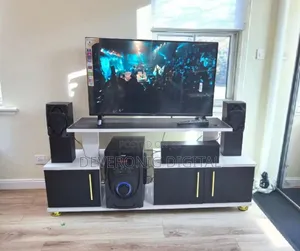 Modern Tv Stand With Led Lights*