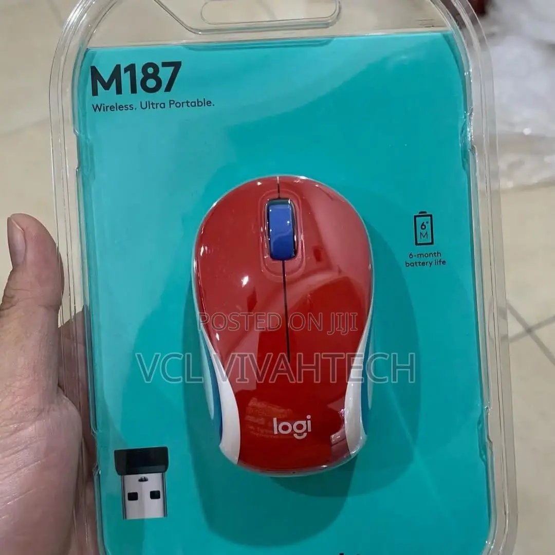 Logitech M187 Mini Wireless Mouse - Ultra Portable