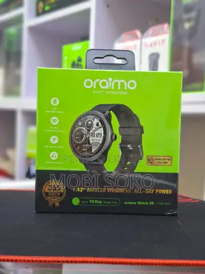 Oraimo Watch 5r 1.43'' Amoled Ip68 Smart Watch
