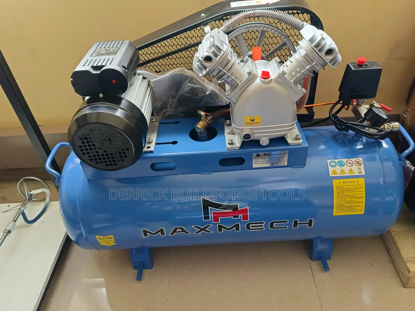 100l Maxmech Electric Air Compressor