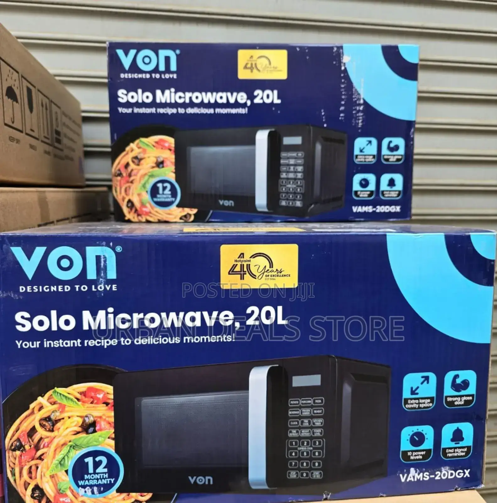 Von Digital 20 LTRS Microwave