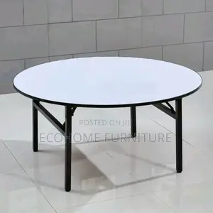 Water Proof Round Conference Table ( Foldable)