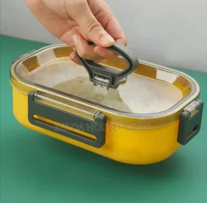 Microwaveable Snack Box With Spoon.