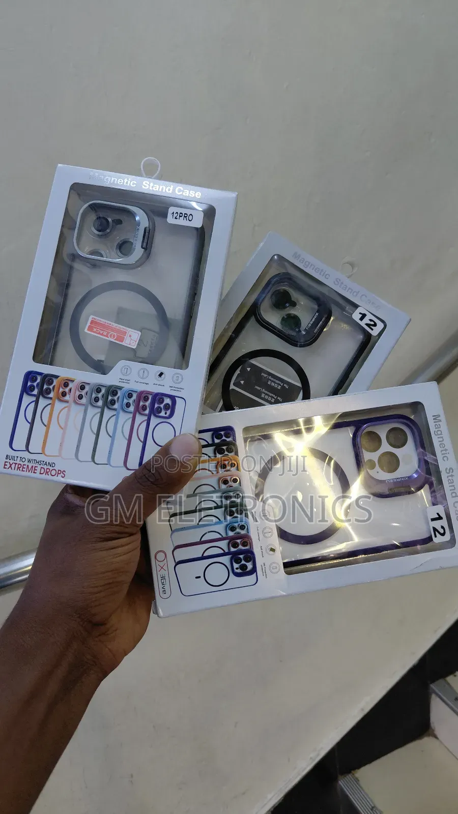 iPhone 12 Magnetic Case- Diffrent Colours Available.