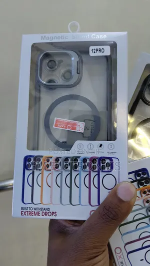 iPhone 12 Magnetic Case- Diffrent Colours Available.