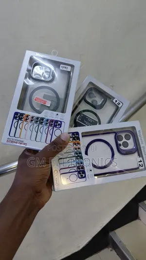 iPhone 12 Magnetic Case- Diffrent Colours Available.