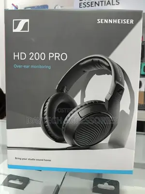Sennheiser Hd 200 Pro Studio Headphones - Black
