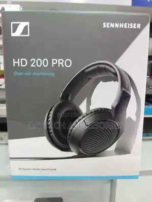 Sennheiser Hd 200 Pro Studio Headphones - Black