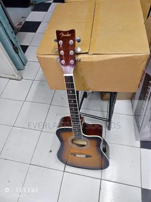 Fender 41-Inch Semi-Acoustic Electro-Acoustic Guitar.