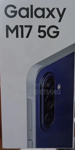 New Samsung Galaxy M17 5G 128 GB Black