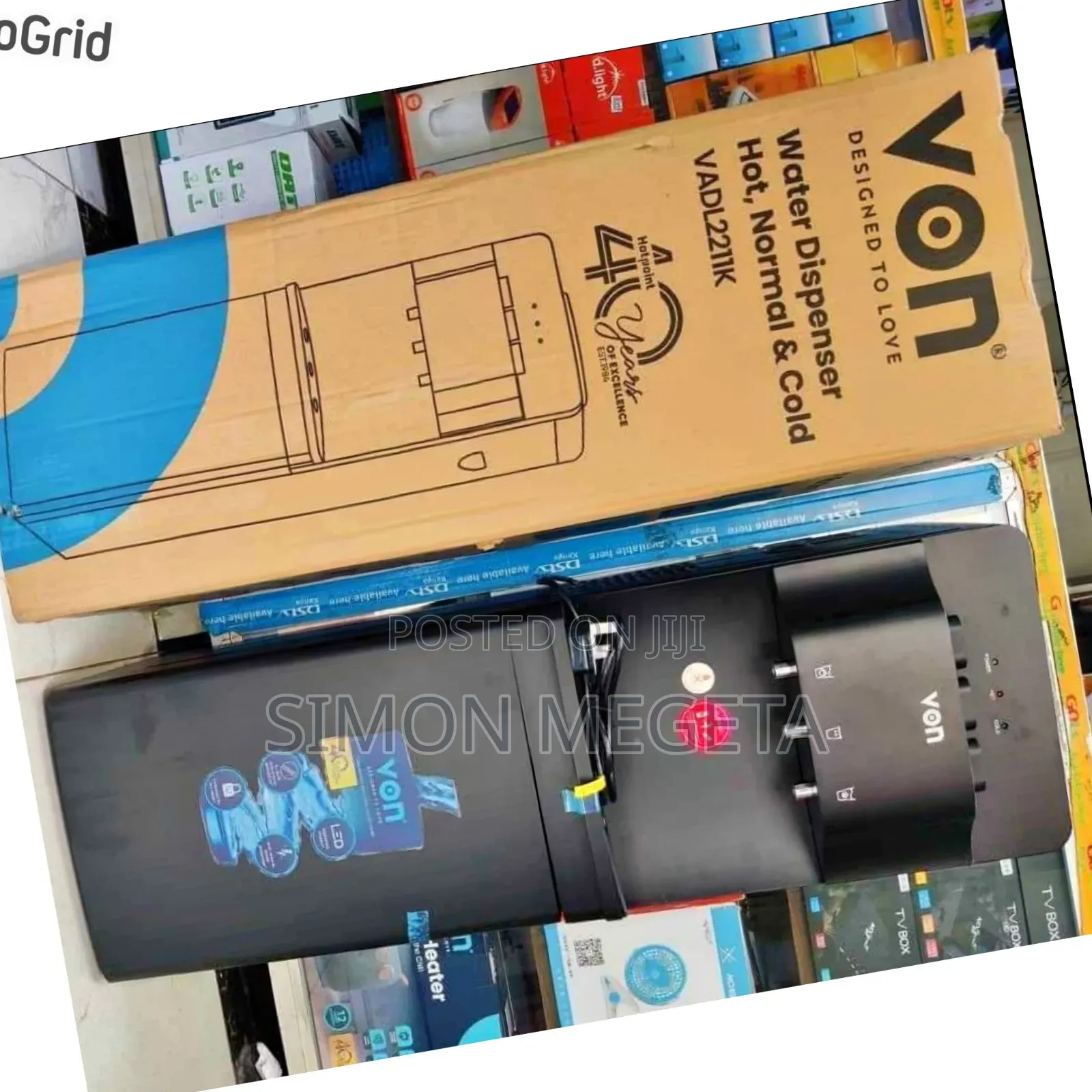 New Von Black 3 Taps Dispenser Available