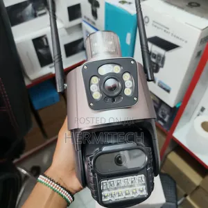 Dual Lens With Excellent Night Vision Recordings With Alarm Siren 