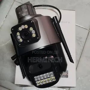 Motion Sensor Alarm System Electric Models CCTV With 2 Lenses