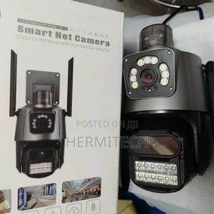 Infrared Night Vision Dual Lens 4g Electric CCTV Camera