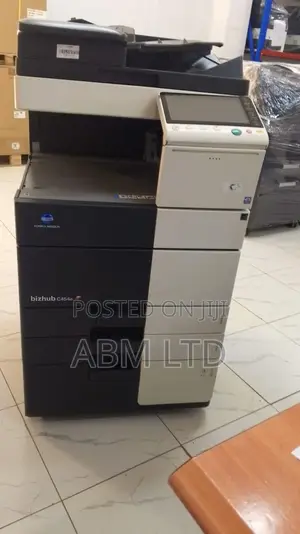 Konica Minolta Bizhub C454e Color Laser MFP With 3 Trays