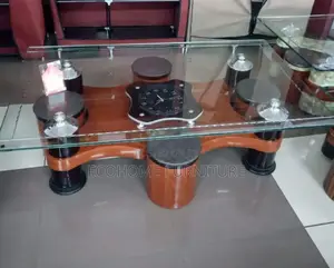 Puff Glass Coffee Table