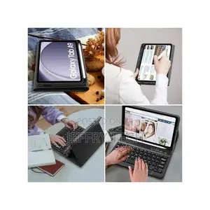 Caseme Keyboard Case for Samsung Galaxy Tab A9 8.7 Inch 2023, Slim Ca
