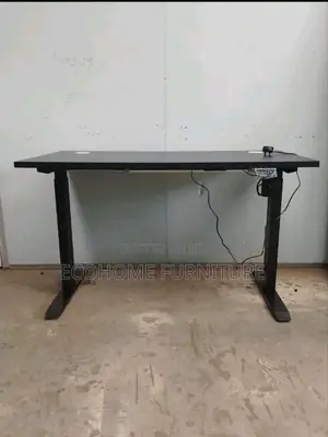 1.2m Black Adjustable Electric Desk