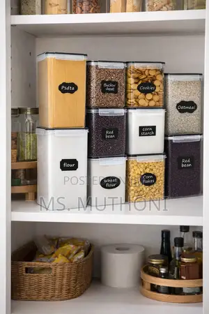 Airtight 10pcs Food / Cereals Storage Containers*