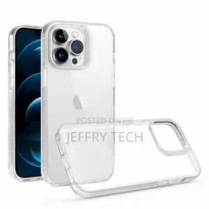 Luxury Transparent Hard Case for iPhone 12,13,14,15,16 Pro and Pro Max