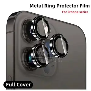 Metal Ring Camera Lens Protector for iPhone 14, 15, 16 Series