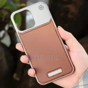 Super Slim Aerox Leather Aromatherapy Cover Case for iPhone 14 Pro Max