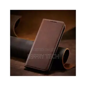 Apple iPhone 14 Pro Max Phone Case, Luxury Genuine Leather Flip Walle