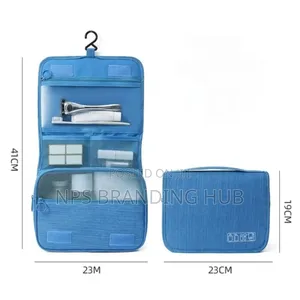 Partitioned Makeup Organizer Bag Zn