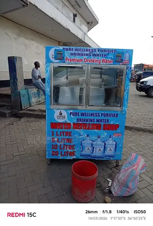 Automatic, Pure Water Reffiling Station