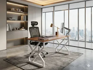Compact Working Table With Headrest Chair