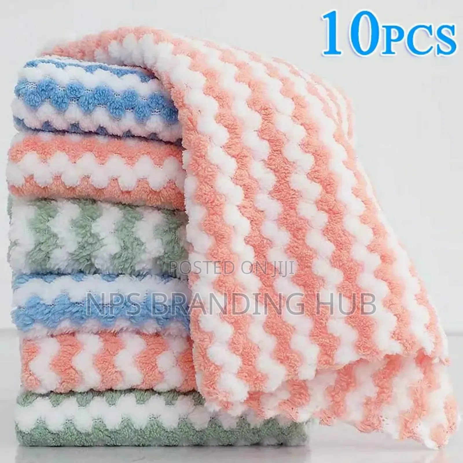 10pcs Microfiber Kitchen Towels 25*25cm Zn