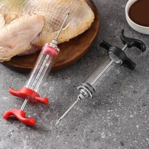 Bbq Marinade Meat Injector Kit Zn