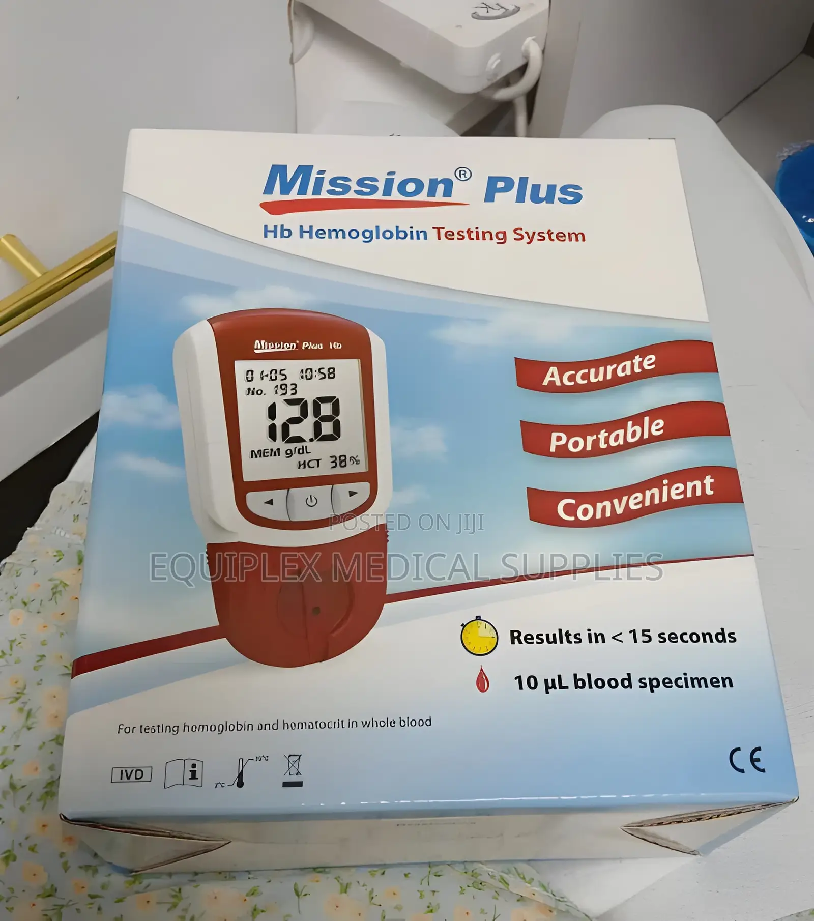 Mission Plus Hb Machine (Portable)