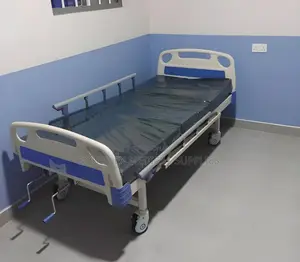 Complete Double-Crank Hospital Bed With Quality Mattress (Iv Pole)