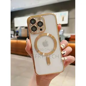 Apple iPhone 16 Pro Phone Case Strong Magnetic Clear Cover Non-Yellowi