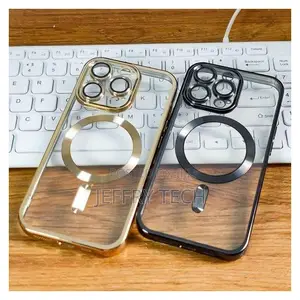 iPhone 12 Pro Phone Case Strong Magnetic Clear Cover Non-Yellowing Com