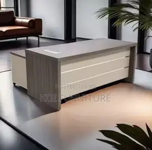 Office Desk; 1.8m Executive L Shaped Intergrated Executive Desk