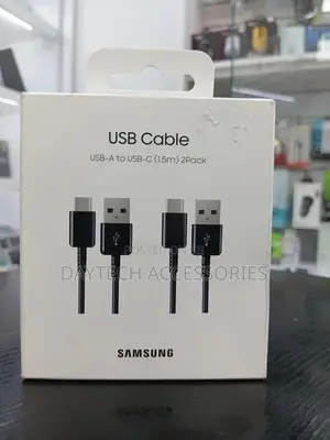 This Is a Samsung Usb-a to Usb-C Cable (1.5m) 2-Pack.