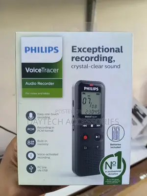 This Is a Philips Voicetracer Dvt1160 Audio Recorder.