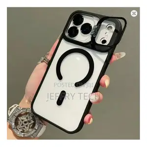 Apple iPhone 17 Pro Max Metal Case - Ultra Invisible Holder With Magne