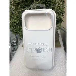 iPhone 17 Pro Max Quality Protection Phone Cover in White Color