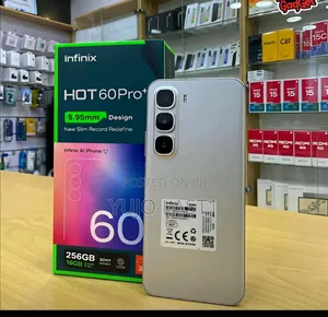 New Infinix Hot 60 Pro+ 128 GB Black