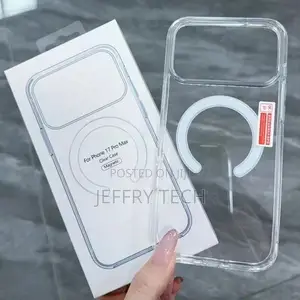 Apple iPhone 17 Pro Max Clear Magnetic Wireless Magsafe