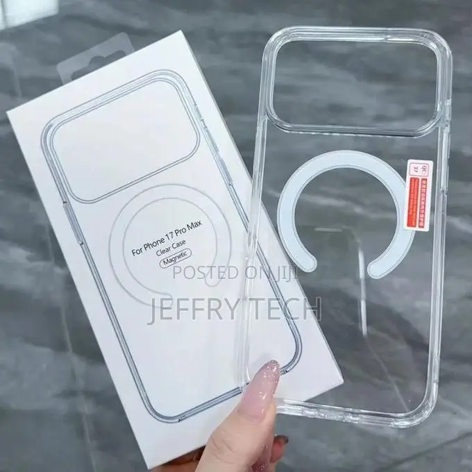 Apple iPhone 17 Pro Max Clear Magnetic Wireless Magsafe