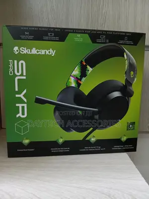 This Is a Skullcandy Slyr Pro Wired/Wireless Gaming Headset.