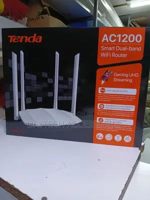 Tenda Ac5 Ac1200 Smart Dual-Band Wifi Router.
