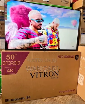 Bluetooth Enabled Vitron 50 Inch Android Tv